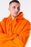 Basic Brand Hooded Sweatshirts Orange