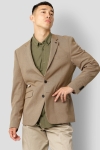 Clean Cut Copenhagen Milano Jersey Blazer Dark Camel