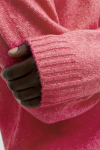 Jack & Jones Soho Ollie Knit Crew Neck Fuchsia Rose