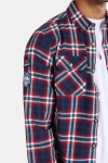 Superdry Lumberjack Lite Hemd Burgundy Horizon Check