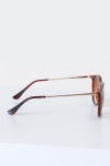 Fashion 1394 Sonnenbrille Brown Havana Gold Brown Gradient Lens