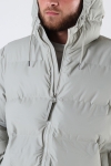 Rains Long Puffer Jacket 80 Cement