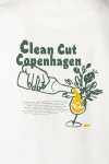 Clean Cut Copenhagen Doug organic T-Hemd SS Ecru