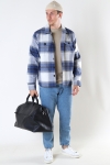 Gabba Clipper Big Blue Check LS Hemd Navy Check