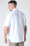 Fred Perry S/S OXFORD Hemd 100 White