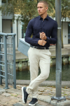 Only & Sons Miles LS Stretch Hemd Dark Navy