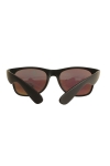 Fashion 1465 WFR  Sort Rubber med spejlrefleks Sonnenbriller