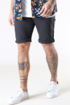 Denim Project Ponte Shorts Dark Grey Melange