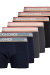 Jack & Jones Kylo Trunks 7 Pack Black