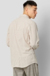 Clean Cut Copenhagen Jamie Cotton Linen Hemd LS Sand Melange