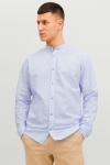 Jack & Jones SUMMER LINEN BAND Hemd L/S Cashmere Blue Stripe