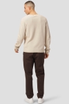 Clean Cut Copenhagen Lauritz Crew Knit Ecru Melange