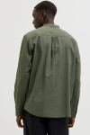 Jack & Jones Summer Band Hemd LS Beetle