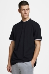 Jack & Jones JPRBLASTRETCH SS MAO POLO STS Black REG FIT