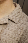 ONLY & SONS Braddock Regular SS Resort Waffle Hemd Chinchilla