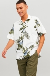 Jack & Jones Tropic Resort Hemd SS Relax  Bright White