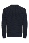 ONLY & SONS Kicker Cabel Polo Knit Dark Navy