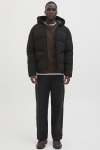 Jack & Jones Global Puffer Jacket Black