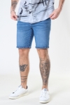 Solid Ryder Denim Shorts Light Blue Denim