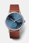 Triwa Blue Ray Falken Uhr Brown Classic Silver Buckle