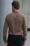 ONLY & SONS Miles LS Stretch Hemd Fossil
