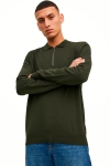 Jack & Jones EMIL KNIT POLO LS Rosin