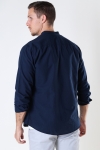 Selected SLHREGNEW-LINEN Hemd LS CHINA W Navy Blazer