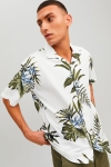 Jack & Jones Tropic Resort Hemd SS Relax  Bright White