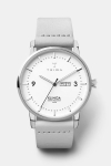 Triwa Snow Klinga Uhr Light Gray Silver Buckle