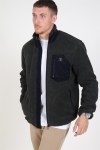 Only & Sons Dominic Sherpa Highneck Jacke Forest Night