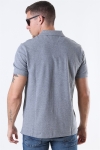 Lyle & Scott Plain Polo Mid Grey Marl