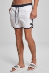 Urban Classics Retro Badehose White/navy