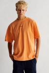 Woodbird Bose Mock Tee Orange