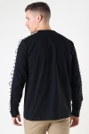 Fred Perry TAPED L/S T-Hemd 102 Black