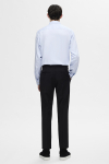 Selected Performance Stretch LS Hemd Light Blue Mixed White