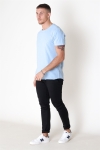 Gabba Konrad Slub S/S T-Hemd Powder Blue