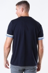 Fred Perry Bold Tipped T-Hemd Navy