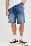 Solid Ryan Shorts Middle Blue Denim