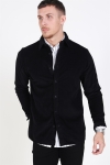 Selected Craig Cord Hemd Black