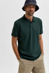 Selected SLHAZE SS POLO W NOOS Trekking Green