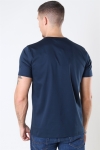 Mos Mosh Perry Basic T-Hemd Navy