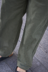 ONLY & SONS Sinus Loose Cotton Linen Pants Olive Night