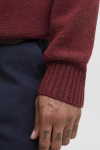 Jack & Jones Soho Ollie Knit Crew Neck Cabernet