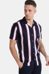 Kronstadt Cuba S/S Gr.89 Hemd Navy/White/Red