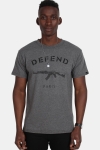 Defend Paris Paris T Hemd Grey