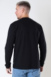 ONLY & SONS ONSVILMOS LIFE REG LS MOCK NECK TEE Black