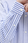 Jack & Jones Parker Wrinkle Resistant Hemd LS Black Iris Stripe