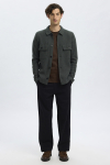 Selected Nealy LS Knit Cardigan Deep Forest