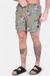 Only & Sons Tan Badehose AOP NT 2471 Olive Branch