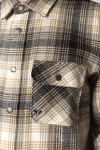 Fat Moose Adrian Cotton Check Hemd Sand / Black
